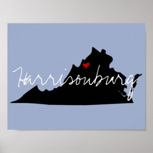 Póster Virginia Town