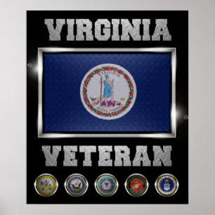 Póster Virginia Veteran poster