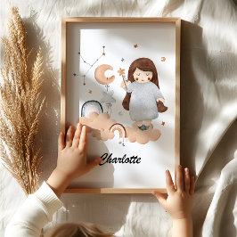Póster Virgo Baby - Para Tu Pequeña Enfermera Zodiac