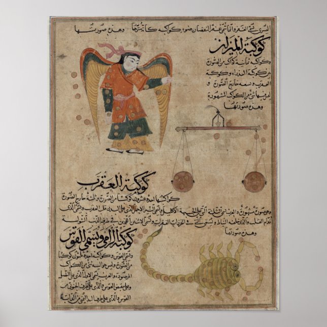 Póster Virgo, Libra y Scorpio (Frente)