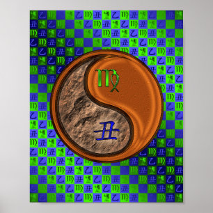 Póster Virgo & Wood Ox