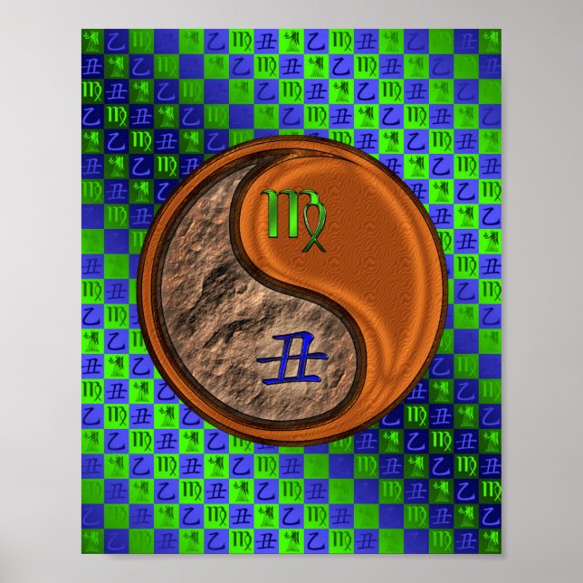 Póster Virgo & Wood Ox (Frente)