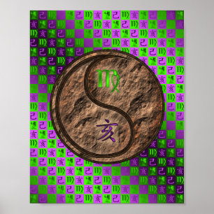 Póster Virgo y la Tierra