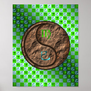 Póster Virgo y Serpiente de la Tierra
