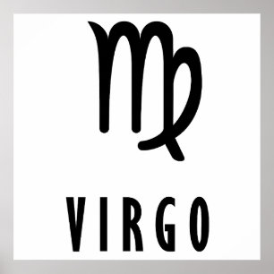 Póster Virgo zodiac