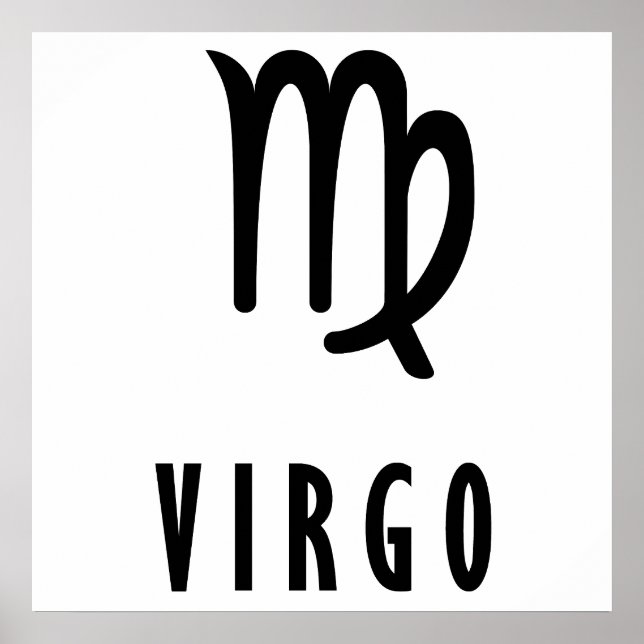 Póster Virgo zodiac (Frente)