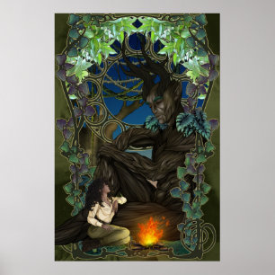 Póster VIRIDIOS - Mates of the Forest Gods 1 Poster