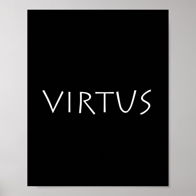 Póster Virtus (Frente)