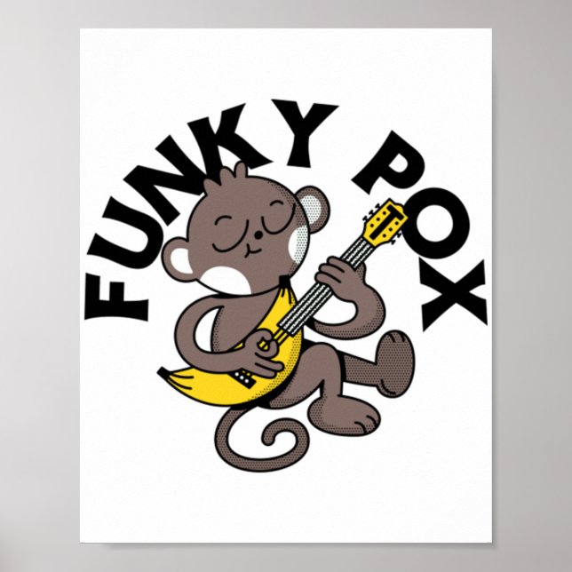 Póster Viruela del mono Funky Pox  (Frente)