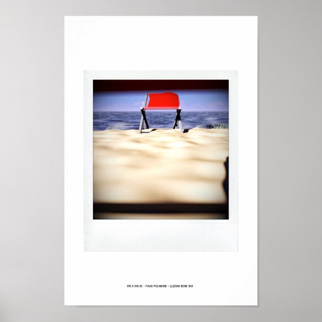 Póster VIS A 3D Computer ART Digital Realism Poster (Frente)