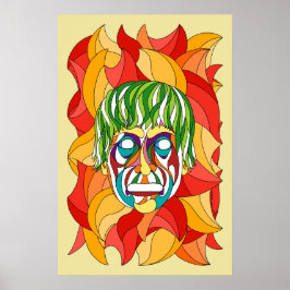 Póster Visage Grimace