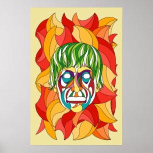 Póster Visage Grimace