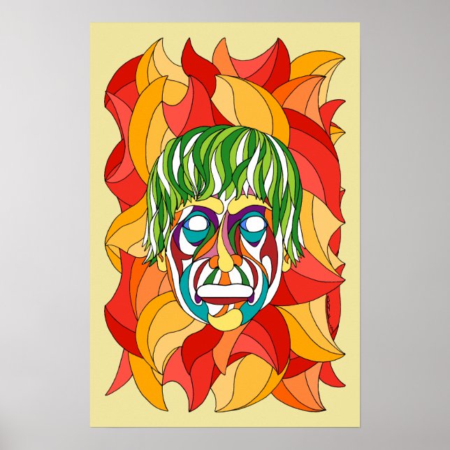 Póster Visage Grimace (Frente)