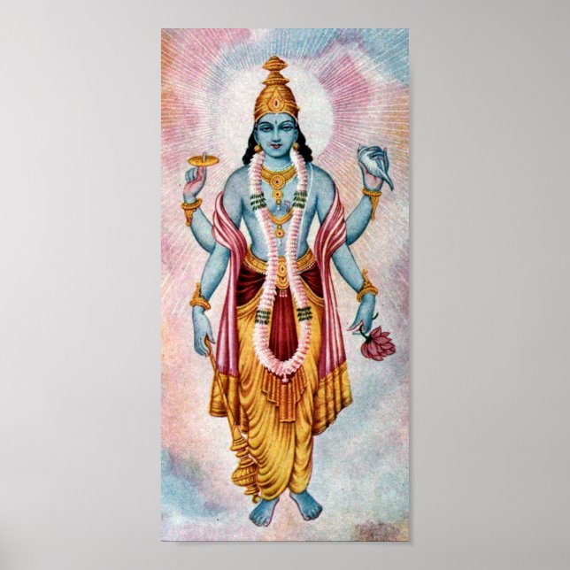 Póster Vishnu (Frente)