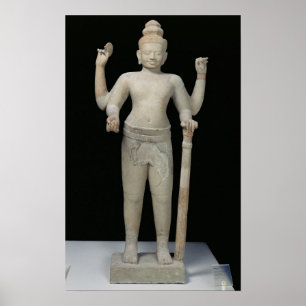 Póster Vishnu permanente