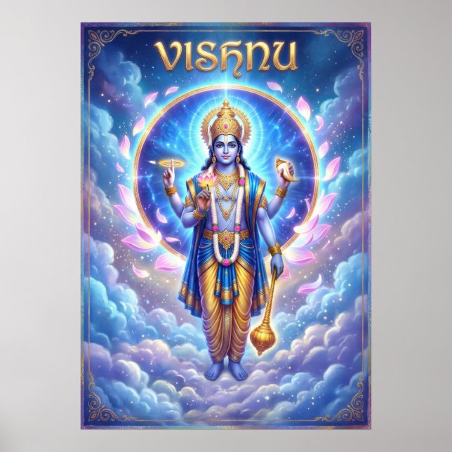 Póster Vishnu V05 (Frente)