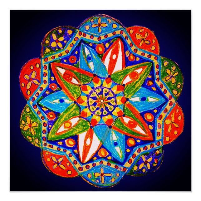 Póster Visión abstracta (Anverso)