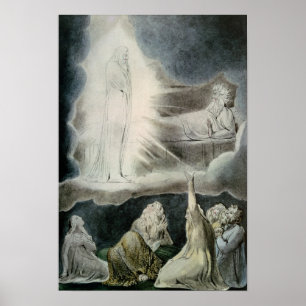 Póster Vision de Eliphaz, 1825