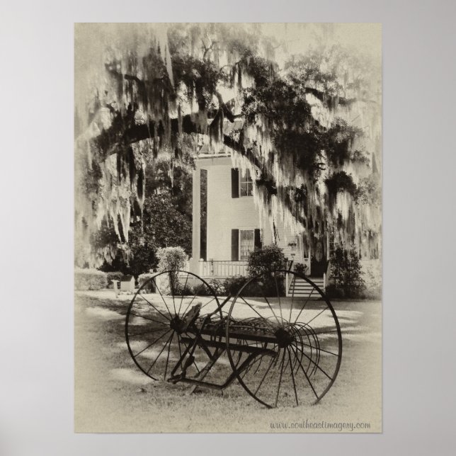 Póster Visión del antiguo poster del Sur (Frente)