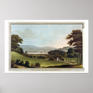 Póster Visión desde el fuerte, cerca de Bristol, de