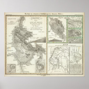 Póster Visión general de la bifurcación más conocida