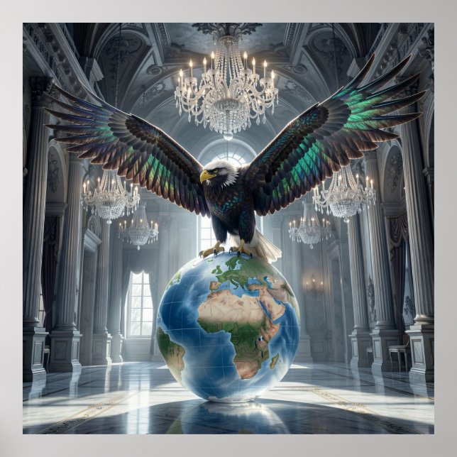 Póster Visión Global El Vuelo Iridescente (Frente)