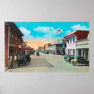 Póster Visión occidental desde la 5ta y esquina de calle