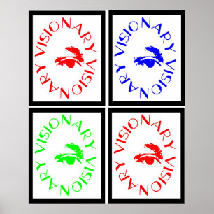 Póster Visionario