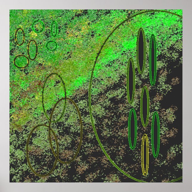 Póster Visiones de Alien (Frente)