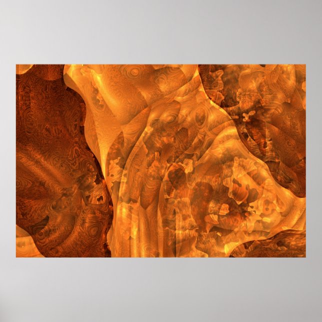 Póster Visiones de Amber (Frente)