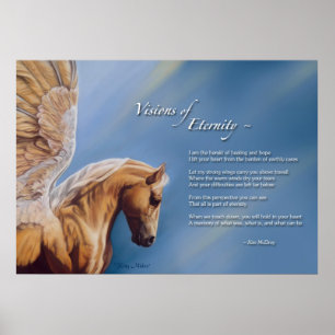 Póster Visiones de la eternidad