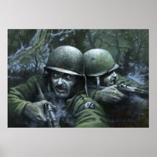 Póster Visiones desde un foxhole (tapa)