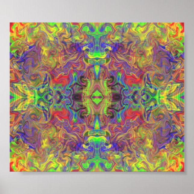 Póster visiones psicodélicas? (Frente)