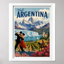 Visita Argentina Viaje Vintage