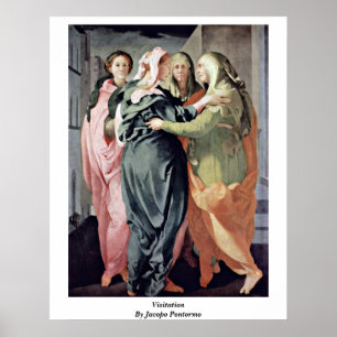 Póster Visita De Jacopo Pontormo