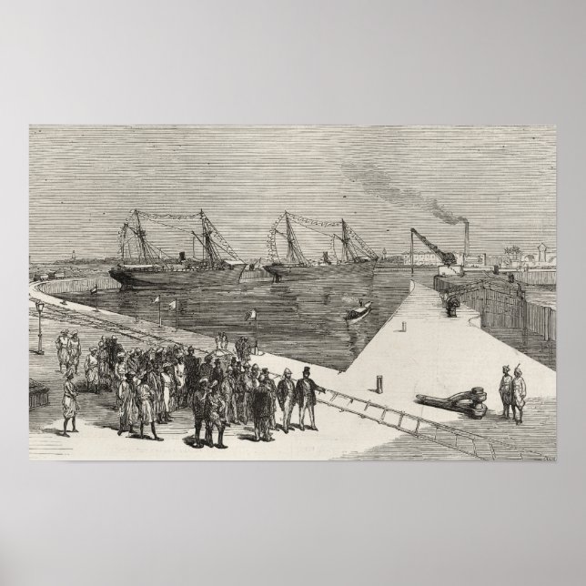 Póster Visita del Viceroy de la India (Frente)