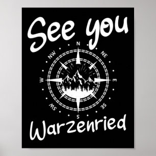 Póster Visita La Estación De Esquí De Warzenried Alemania