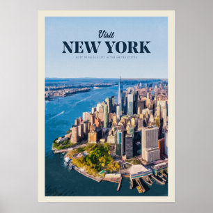 Póster Visita Nueva York