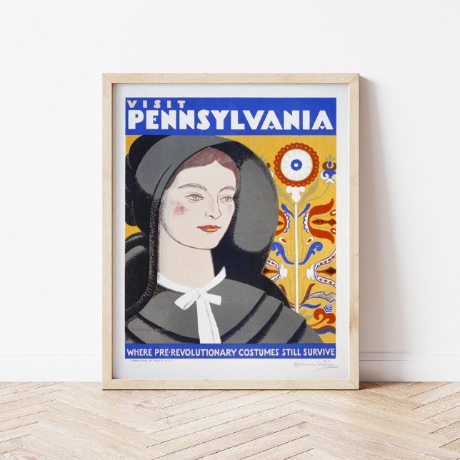 Póster Visita Pennsylvania | Viaje de cosecha (Subido por el creador)