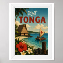 Visita Tonga Travel Vintage