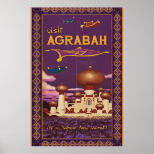 Póster Visitar Agrabah
