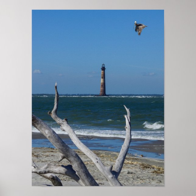 Póster Visitas guiadas por el faro (Frente)