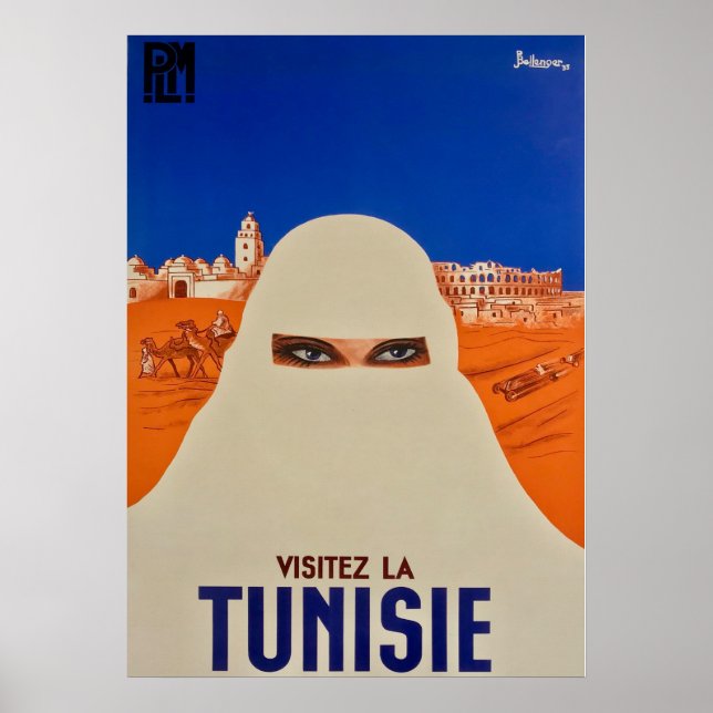 PÓSTER VISITEZ LA TUNISIE (Frente)