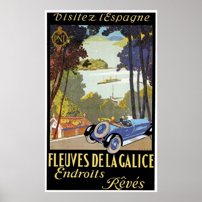 Póster Visitez L'Espagne (Frente)