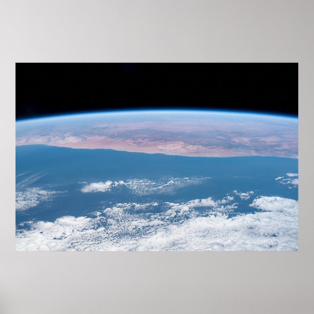 Póster Vista A Través De La Costa Suroeste De África. (Frente)