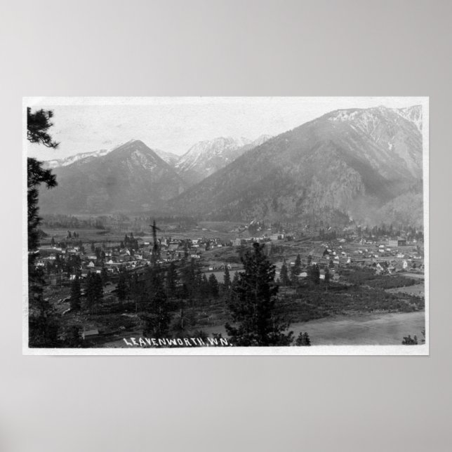 Póster Vista aérea de la ciudad 6 (Frente)