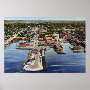 Póster Vista aérea de Pensacola Florida