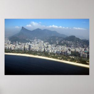Póster Vista aérea de Río de Janeiro