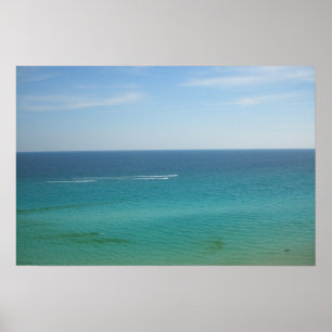 Póster Vista al mar