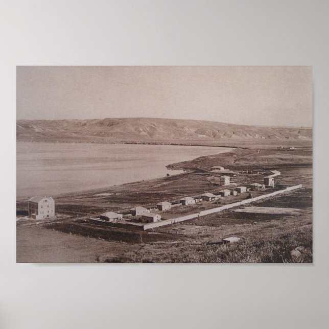 Póster Vista al mar de Galilea en la tierra santa (Frente)
